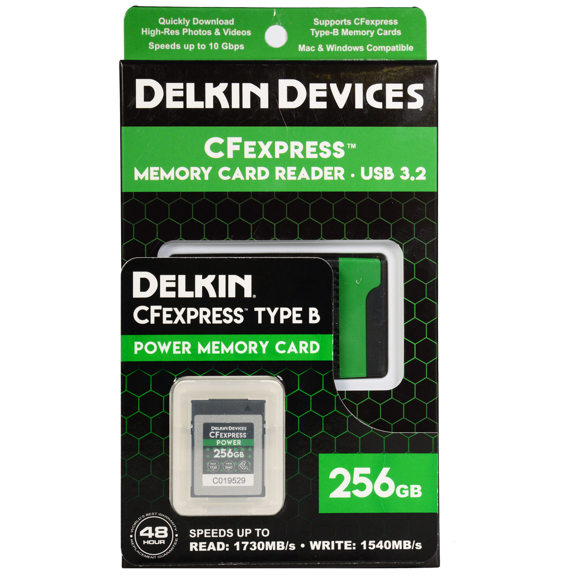 Карта памяти delkin devices prime cfexpress 64gb