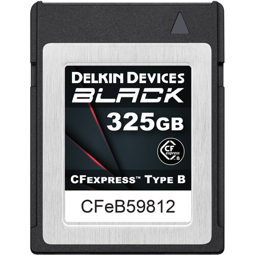 Карта памяти Delkin Devices Black CFexpress Type B 325GB