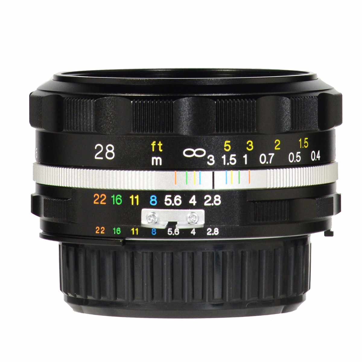 Voigtlaender Color-Skopar 28mm f/2.8 SL-II S AIS Black Nikon F