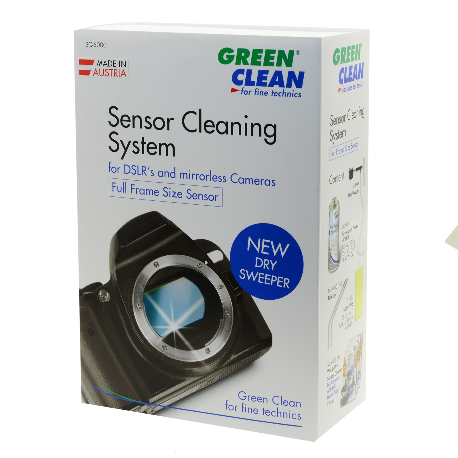 Набор Green Clean SC-6000 для очистки полноразмерных сенсоров цифровых фотокамер 