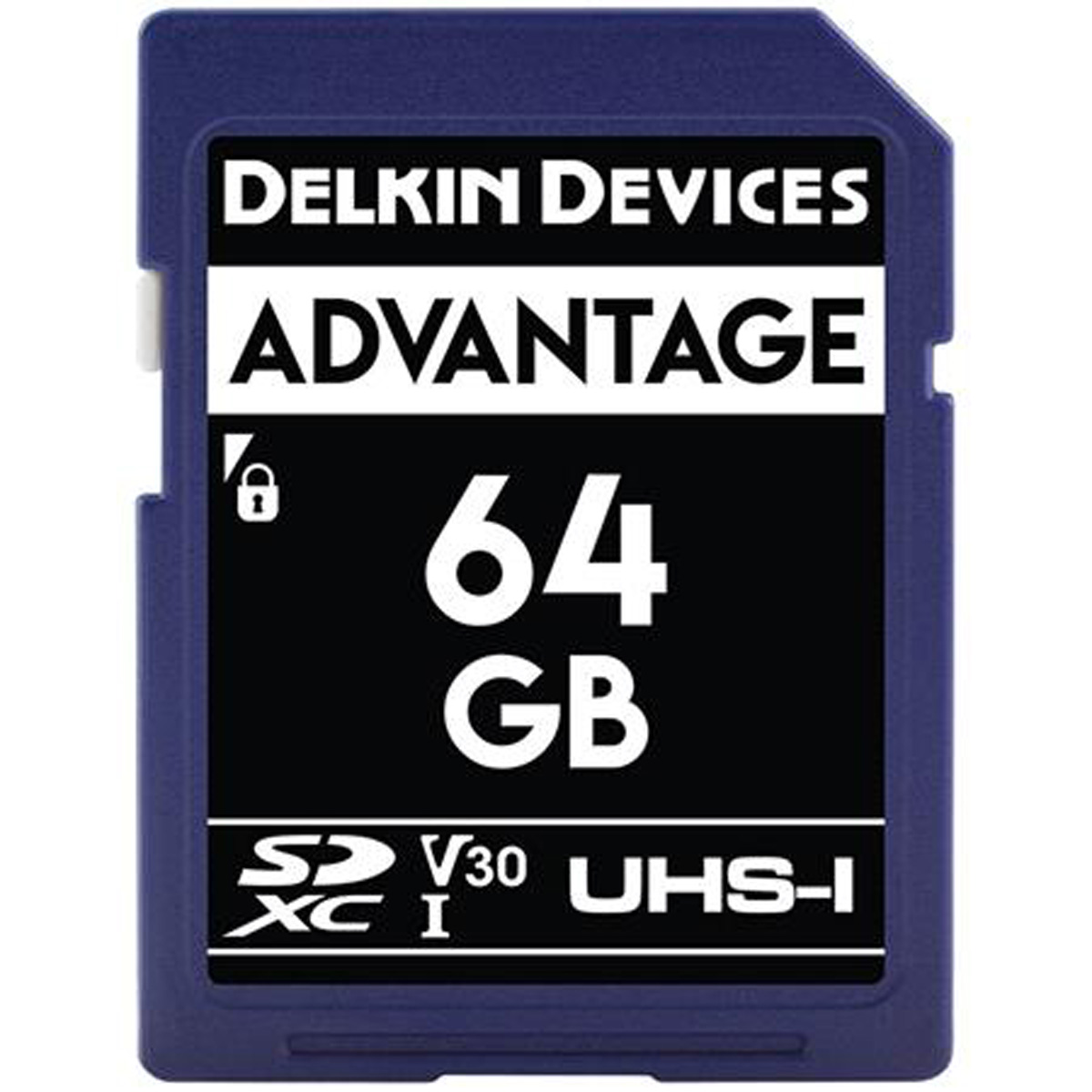 Карта памяти Delkin Devices Advantage SDHC 64GB UHS-I V30