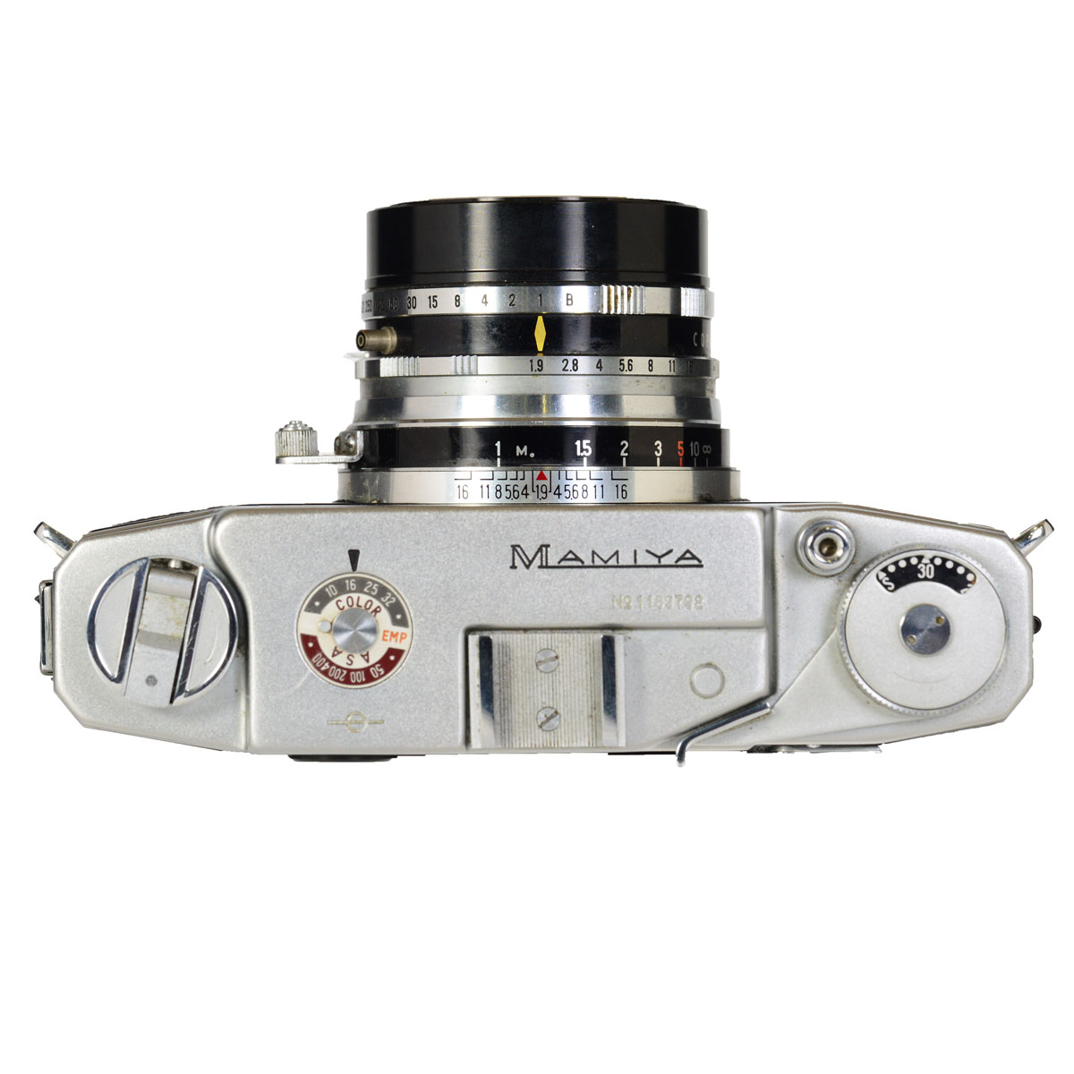 Mamiya Auto-Deluxe ( 48mm f/1.9) б/у