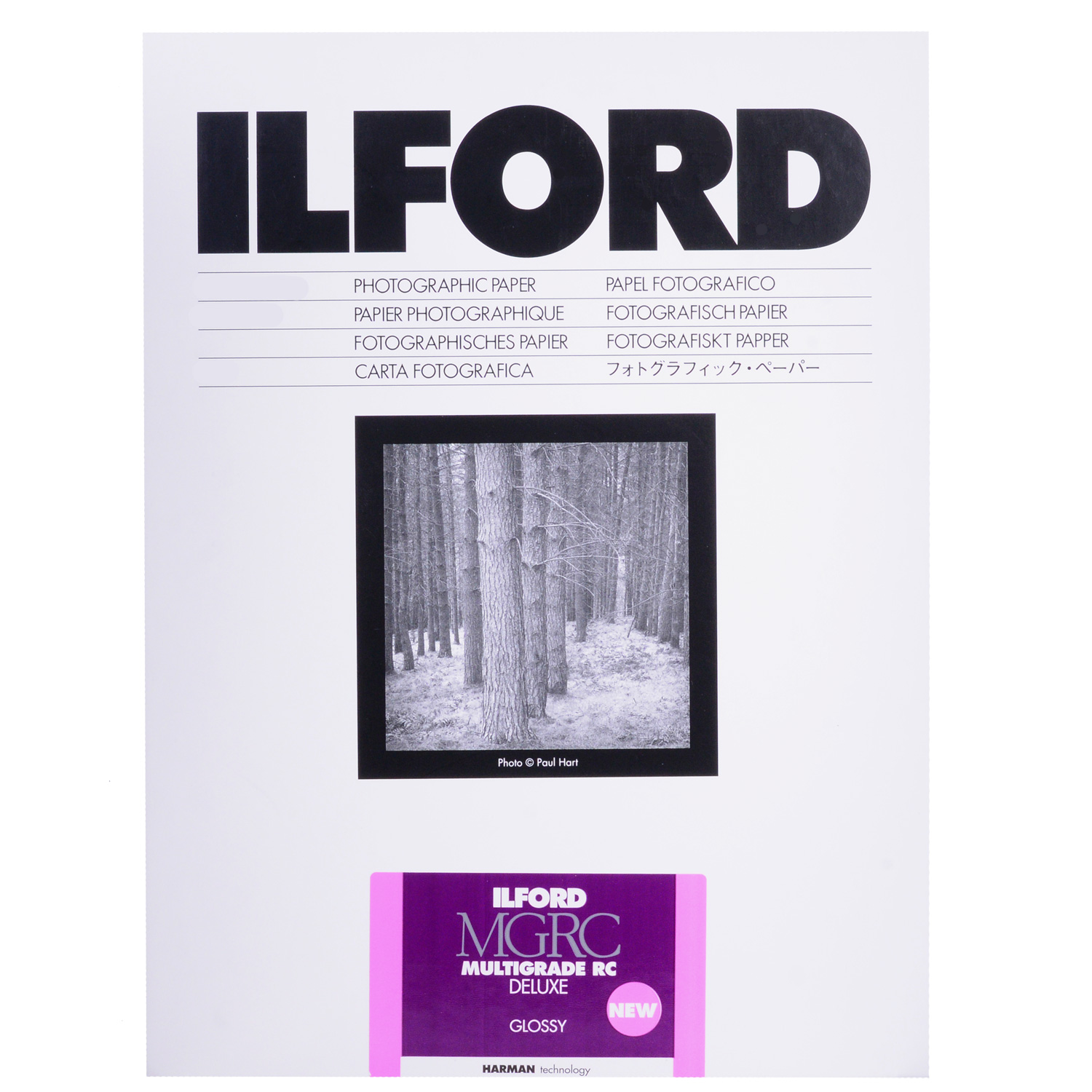 Фотобумага Ilford MGRCDL1M 17,8x24/100 листов глянцевая