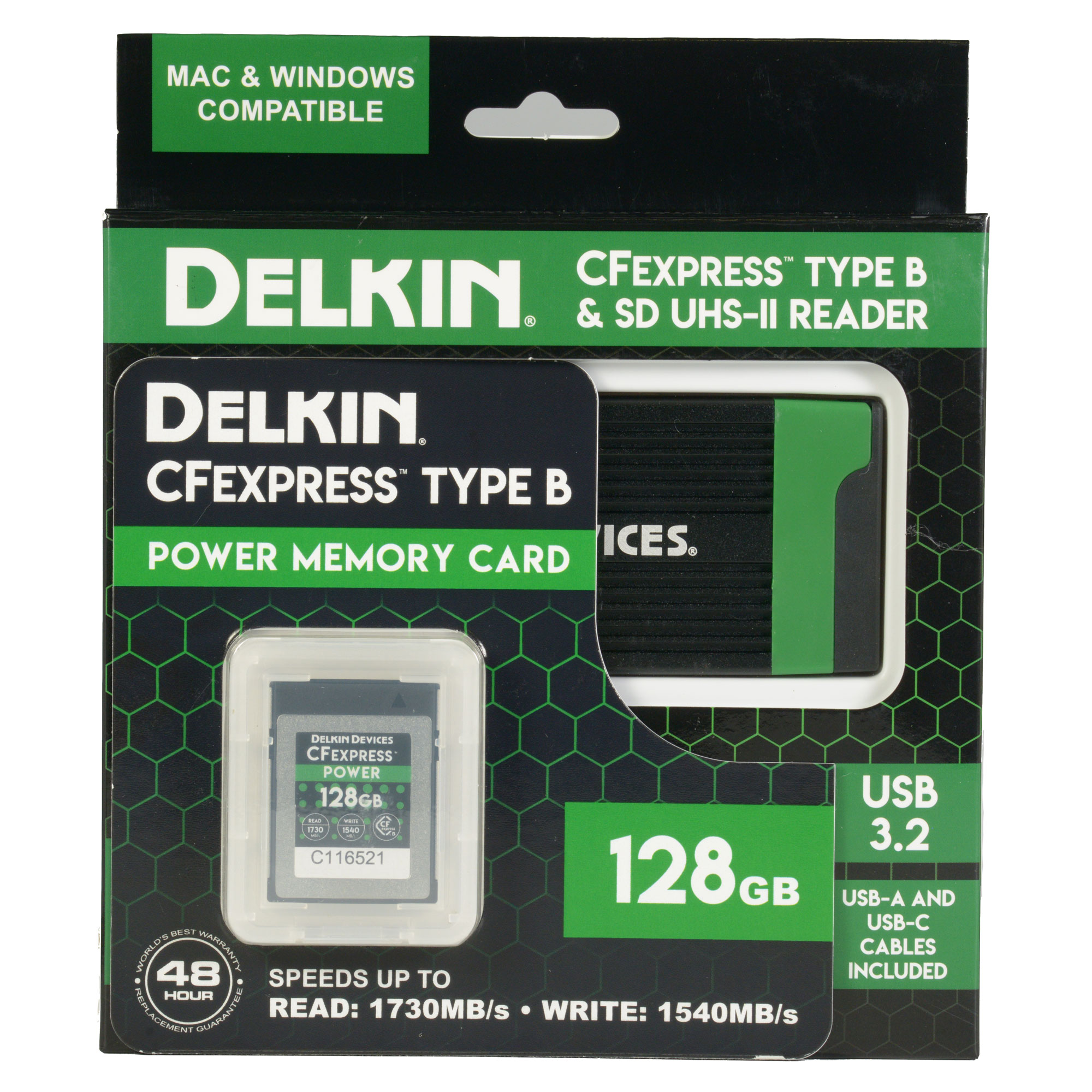 Карта памяти delkin devices prime cfexpress 64gb