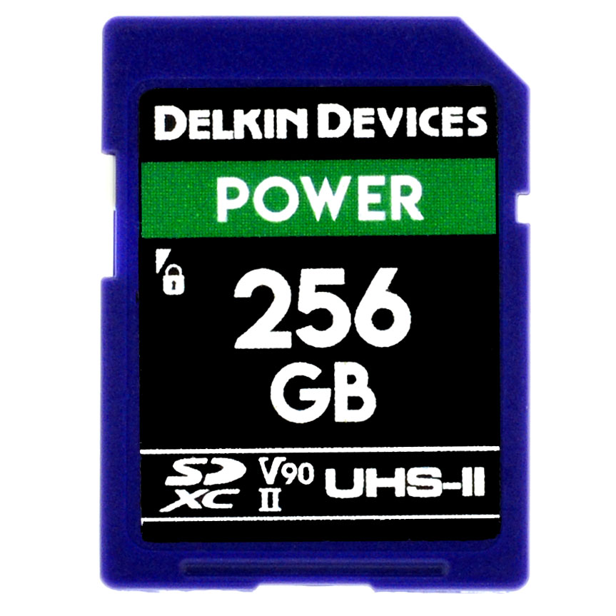 Карта памяти Delkin Devices Power SDXC 256GB 2000X UHS-II V90