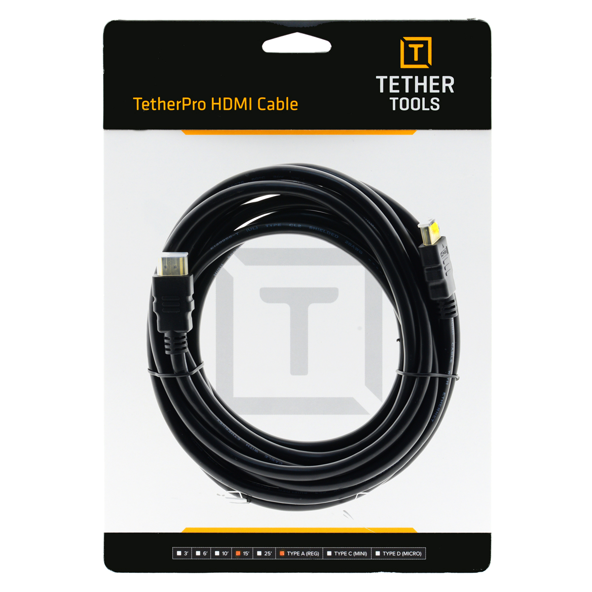 Кабель Tether Tools TetherPro HDMI to HDMI 4.6m Black
