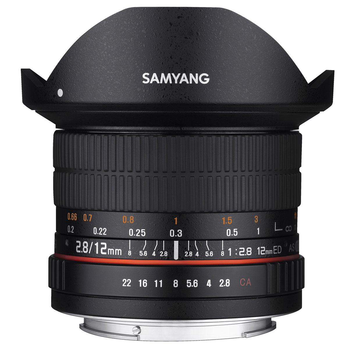 Samyang 12mm f/2.8 ED AS NCS Fish-eye Canon EF №FF316B0086, New Demo