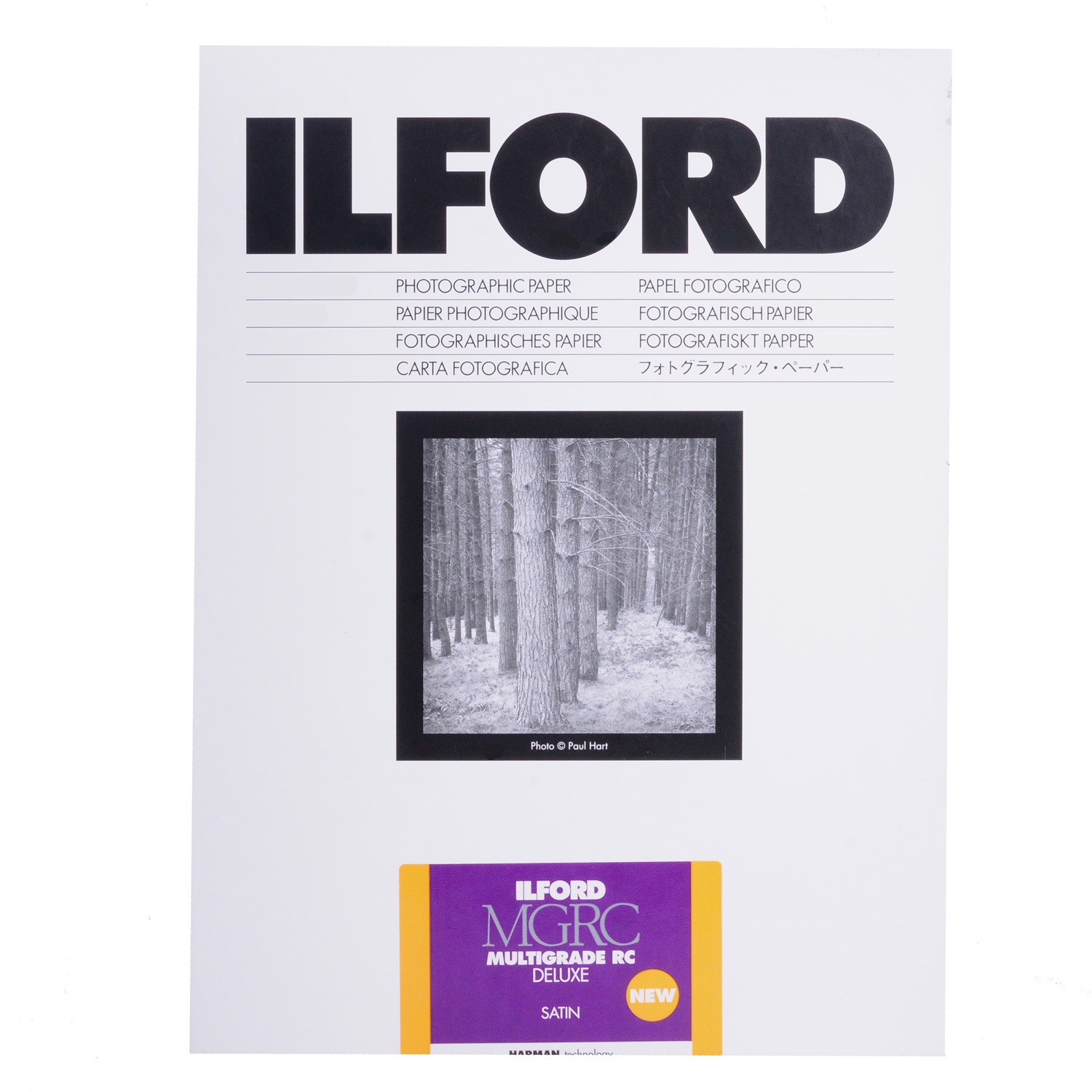 Фотобумага Ilford MGRCDL25M 17,8x24/100 листов сатин
