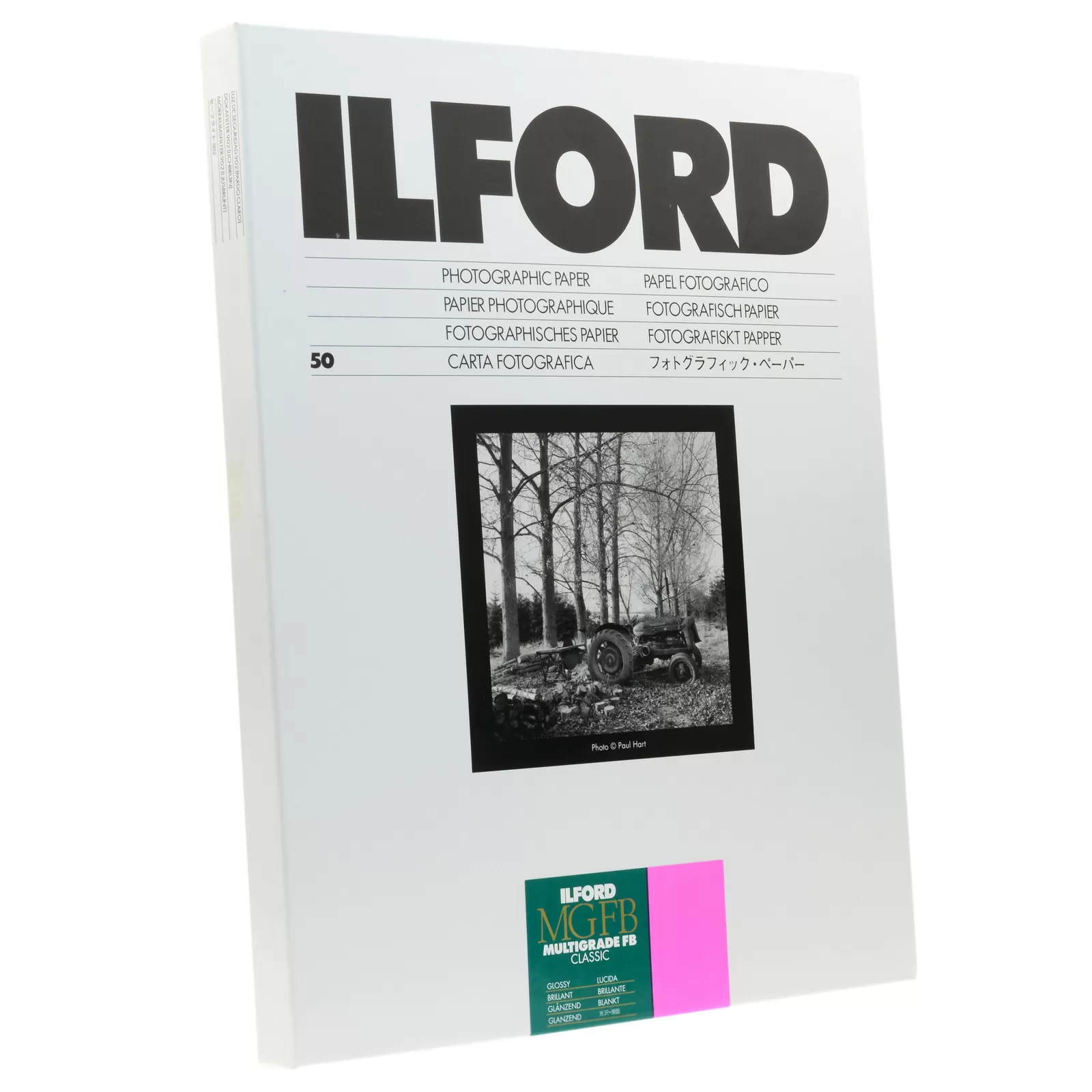Фотобумага Ilford MGFB Classic 1K 30,5x40,6/50 листов глянцевая