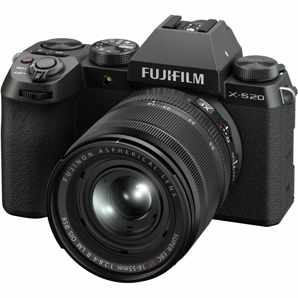 Fujifilm X-S20 Kit XF 18-55mm f/2.8-4 Black