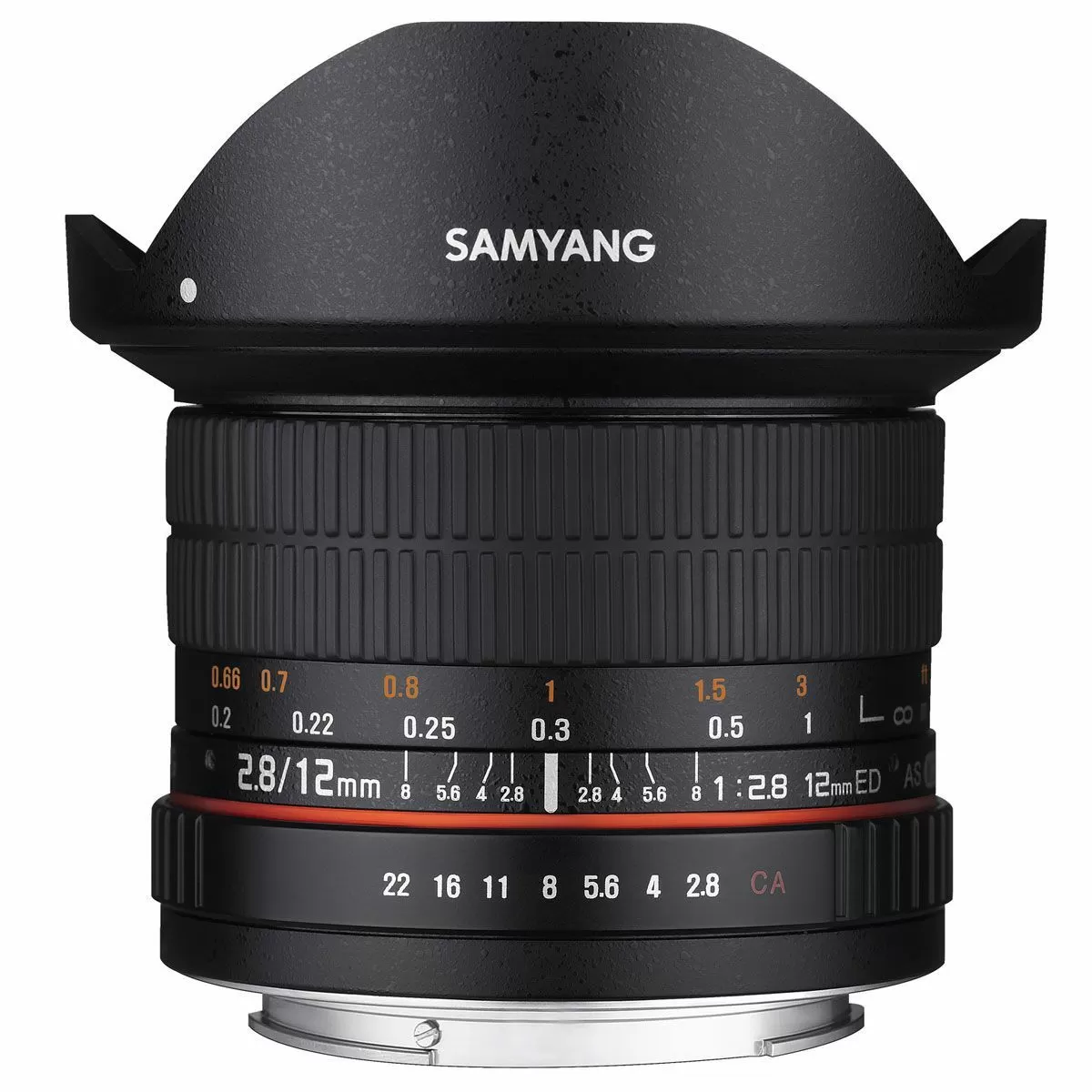 Samyang 12mm f/2.8 ED AS NCS Fish-eye Canon EF №EFP15238, New Demo