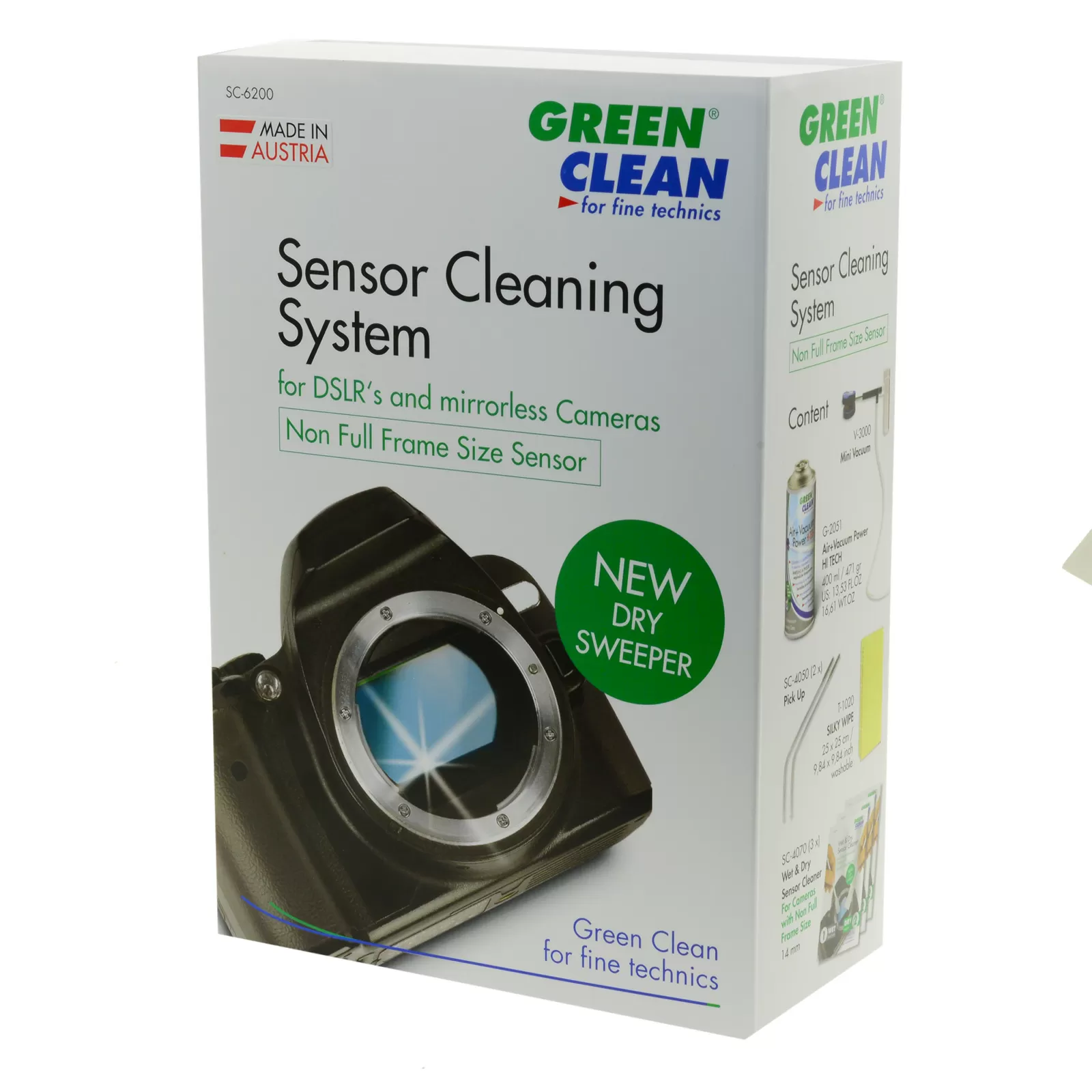 Набор Green Clean SC-6200 для очистки неполноразмерных сенсоров цифровых фотокамер 