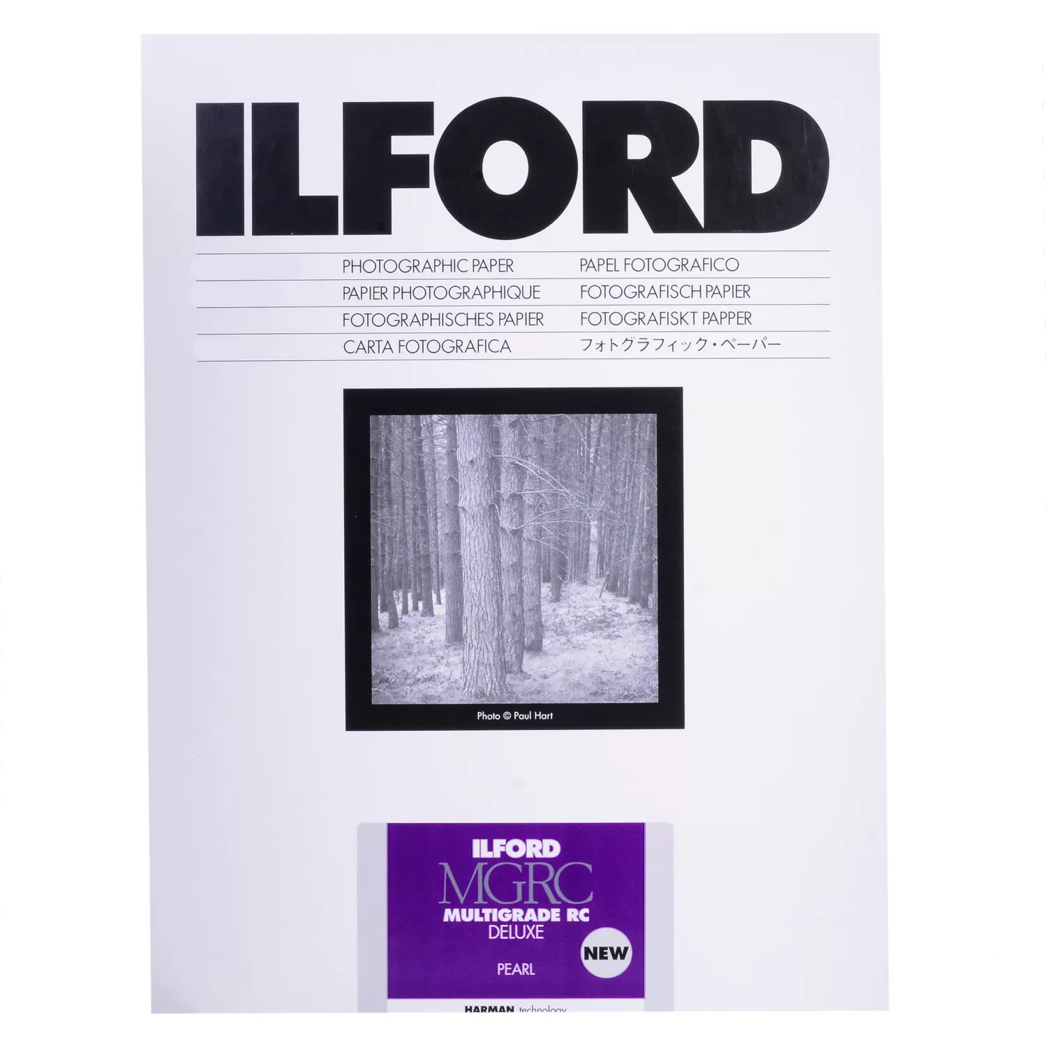 Фотобумага Ilford MGRCDL44M 12,7x17,8/100 листов перламутровая