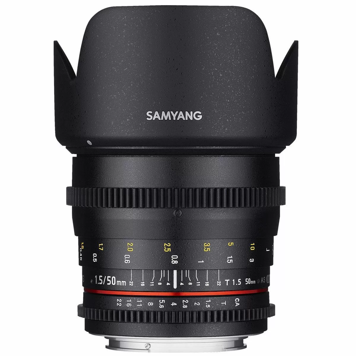 Samyang 50mm T1.5 AS UMC VDSLR Canon EF №BHP27787, New Demo